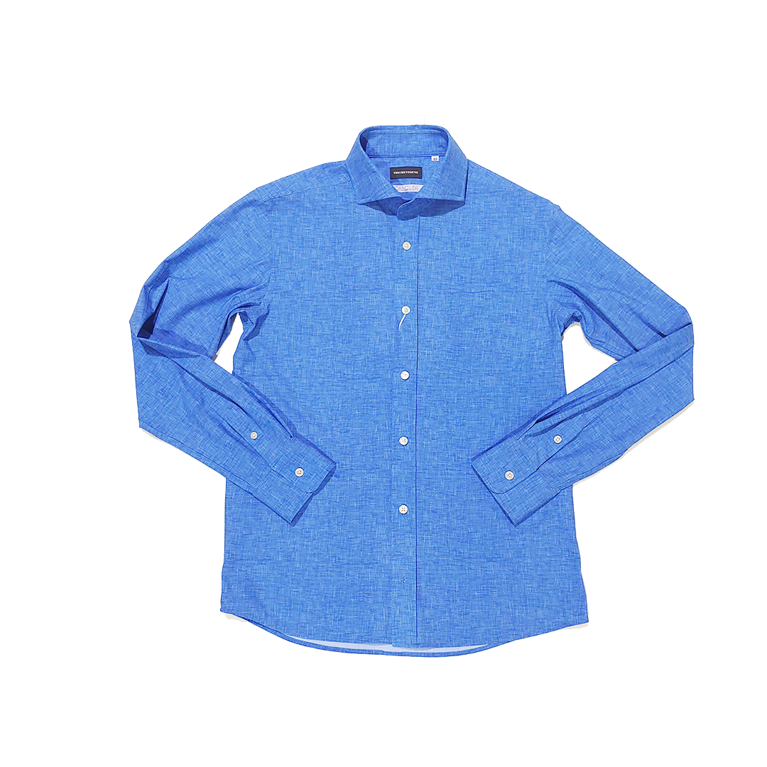 Trechentouno 301 CANCLINI 蓝色衬衫