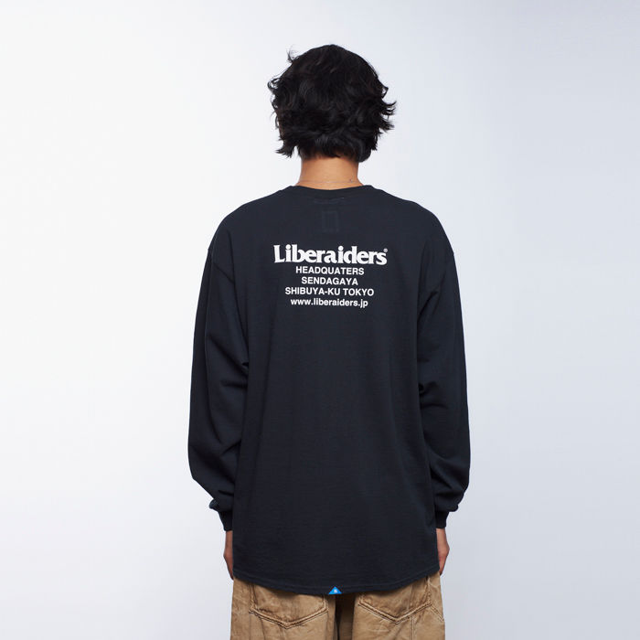 サムネイル： Liberaiders/リベレイダース　　headquarters L/S tee