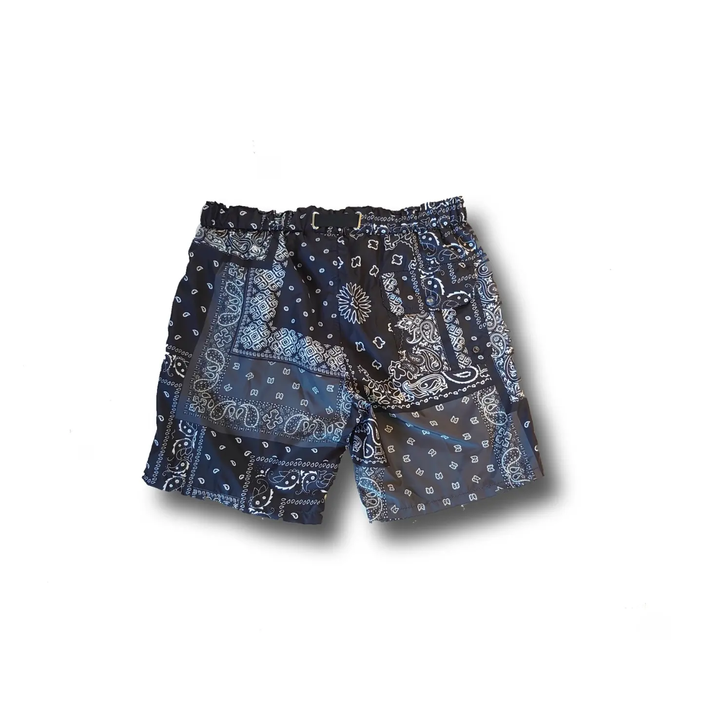 WHITESAND  bandana patern shorts