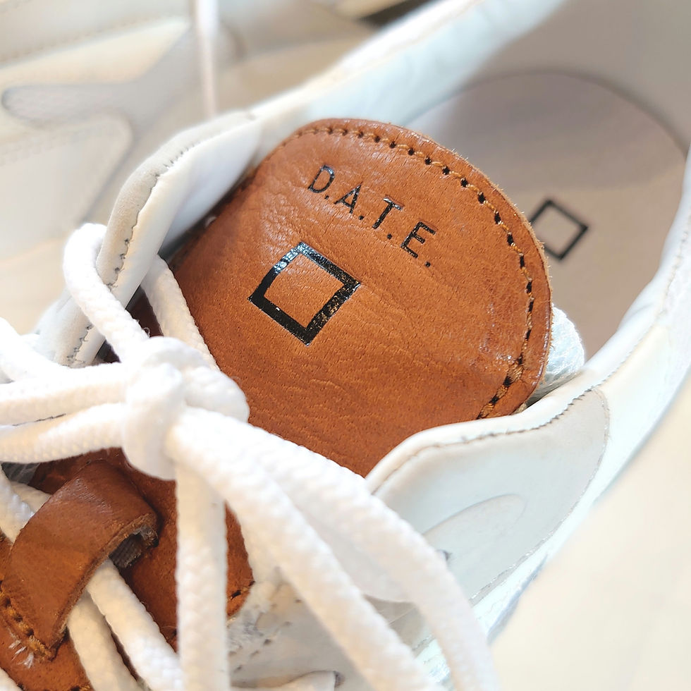 Thumbnail: D.A.T.E./Date Sneakers FUGA MESH WHITE-CUOIO