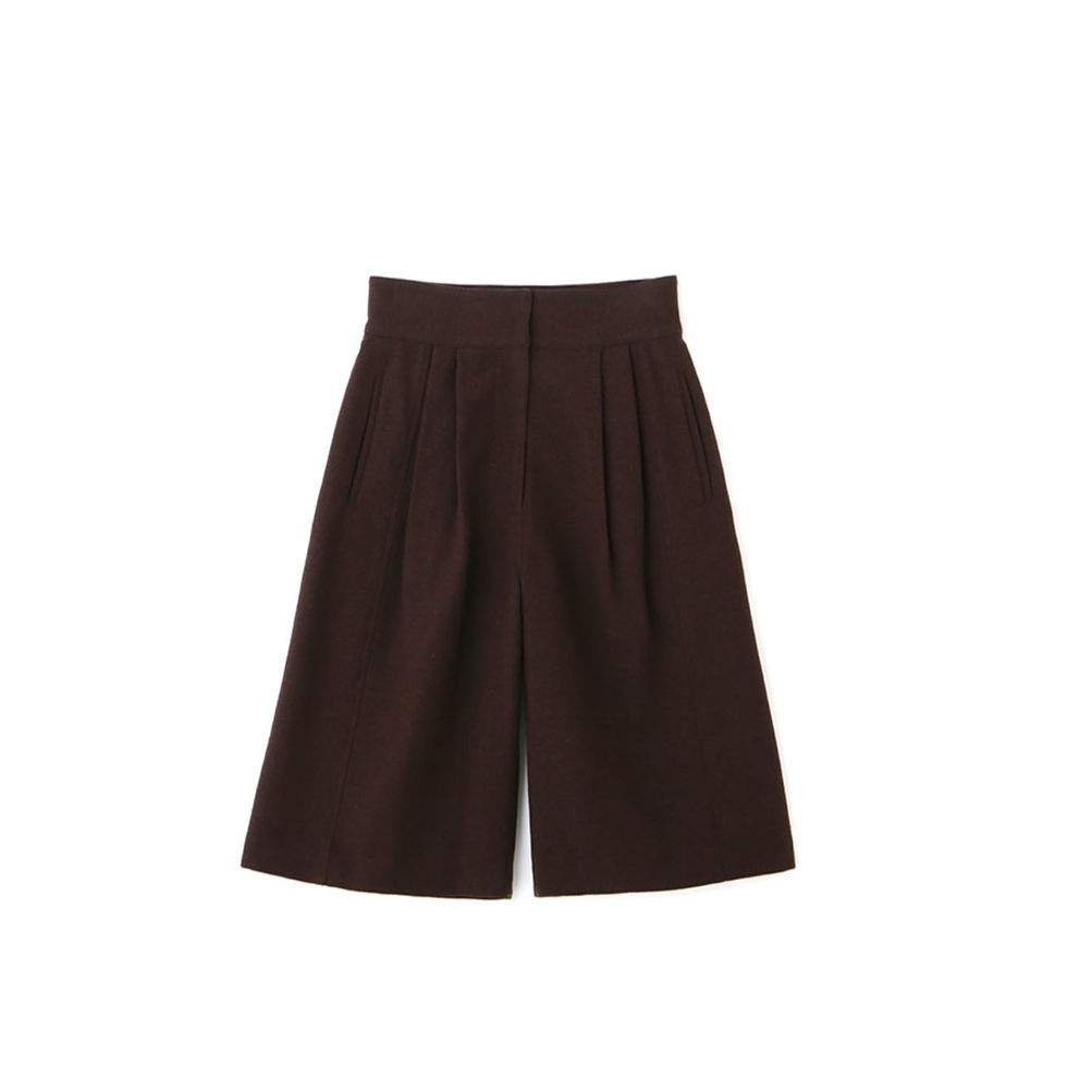 Thumbnail: ETRÉ TOKYO/wool kersey tuck short pants