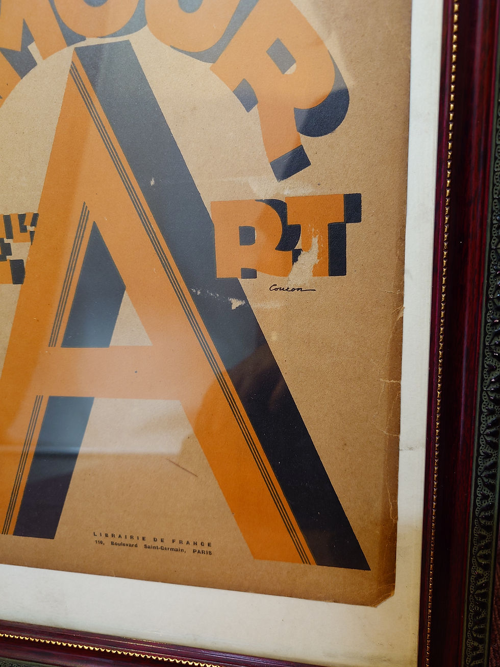 Thumbnail: SALVAGE VINTAGE/   L'Amour de l'Art1926 Xframe