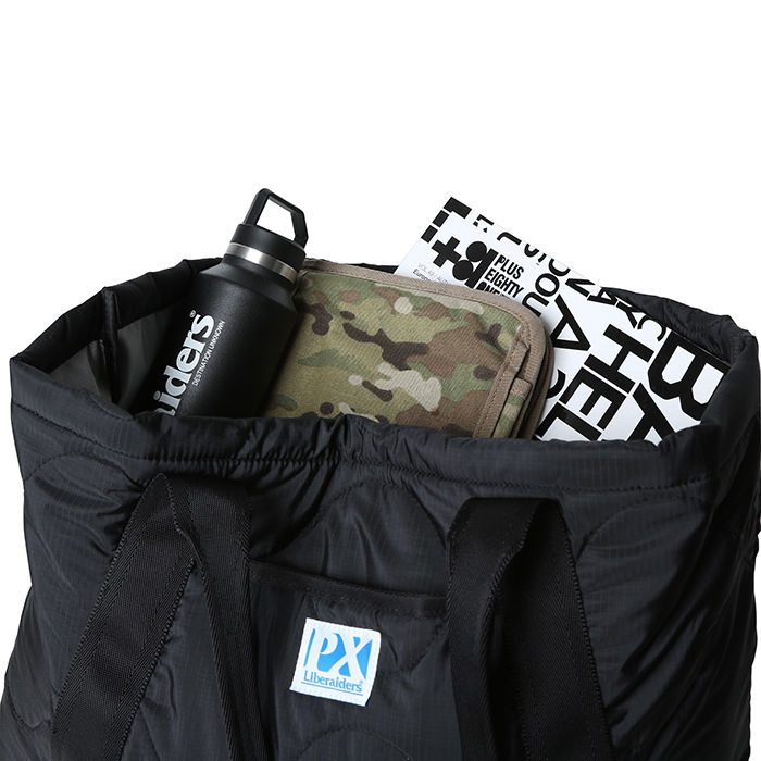 Thumbnail: Liberaiders PX quilted tote bag