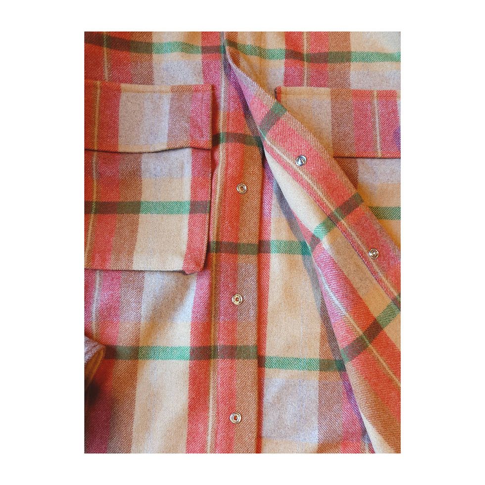 サムネイル： A case of you/ケースオブユー　　　cropped check shirts