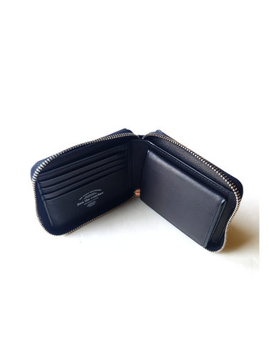 foot the coacher SQUARE WALLET 二つ折り財布 SQUARE WALLET/BLACK