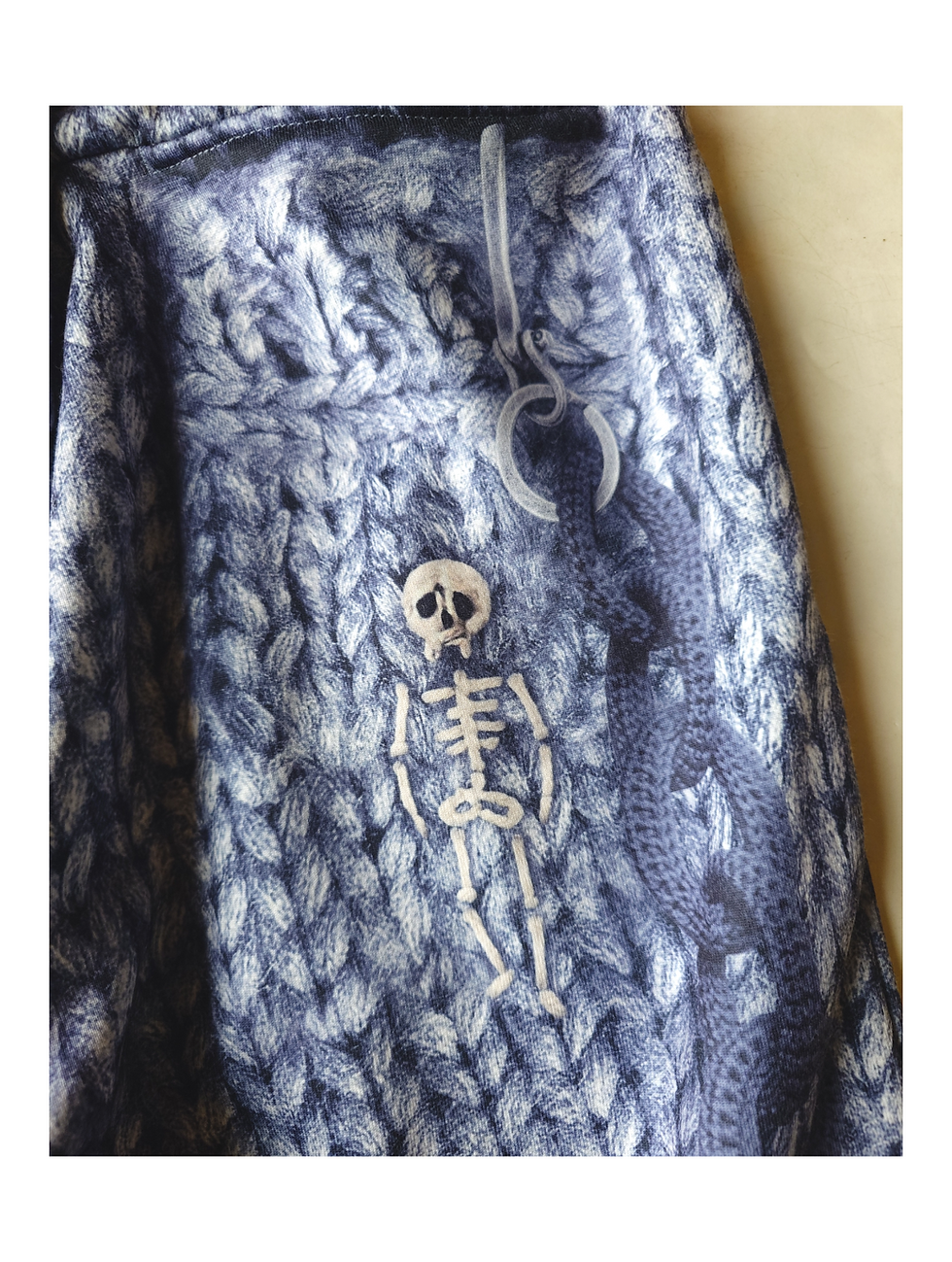 Thumbnail: TALKING ABOUT THE ABSTRACTION/wool transfer wide sweat pants