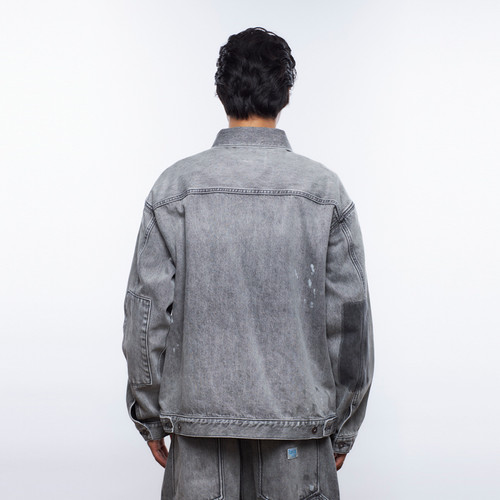 Liberaiders bleached denim jacket | ROLY POLY Liberaiders bleached denim jacket | ROLY POLY