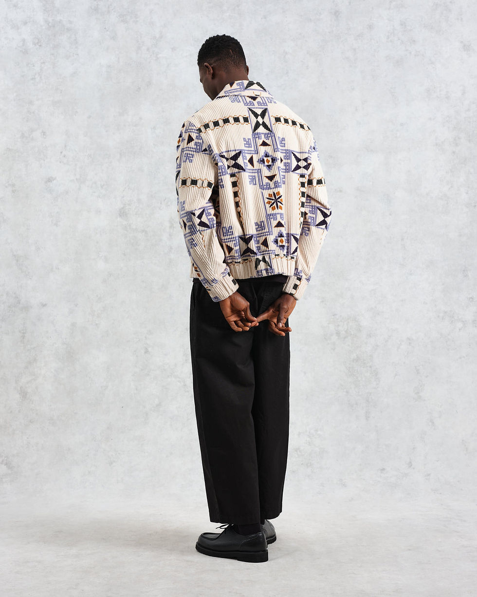 Thumbnail: WAX LONDON / Wax London corduroy shirsts jacket geo