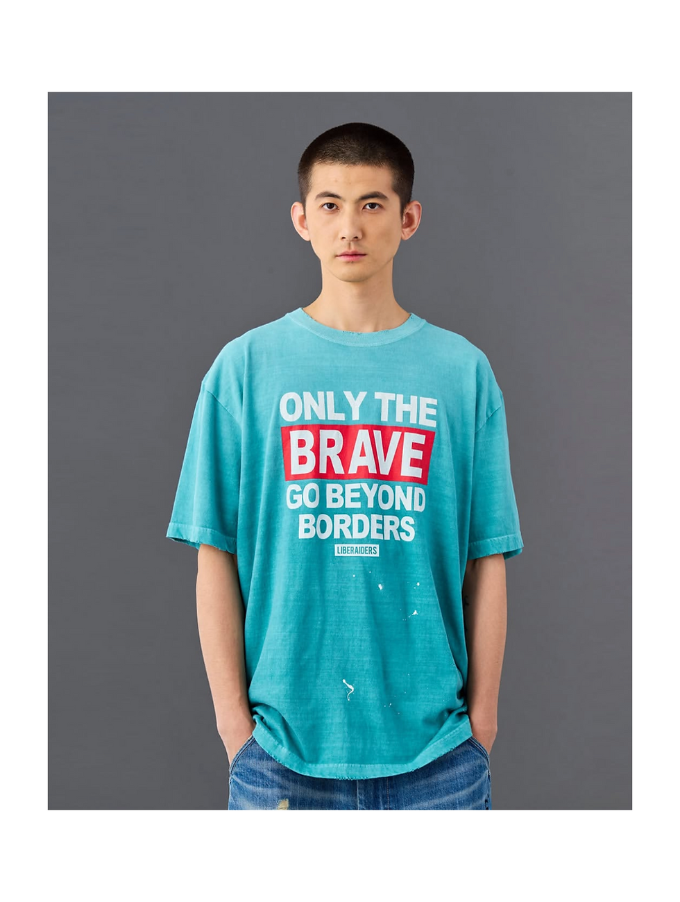 Thumbnail: Liberaiders/faded brave tee
