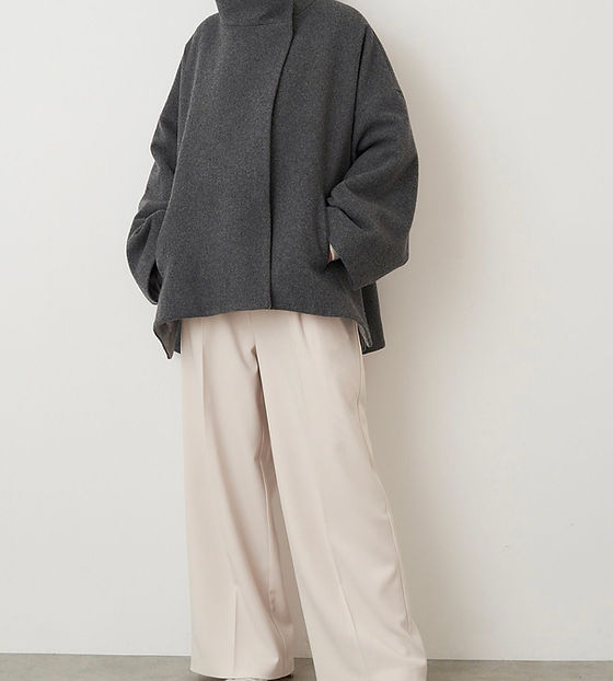 elendeek エレンディーク ケープスタンドカラーコート | ROLY POLY