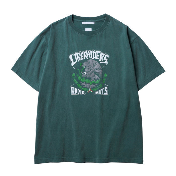 サムネイル： Liberaiders/リベレイダース  radio hits logo Tee
