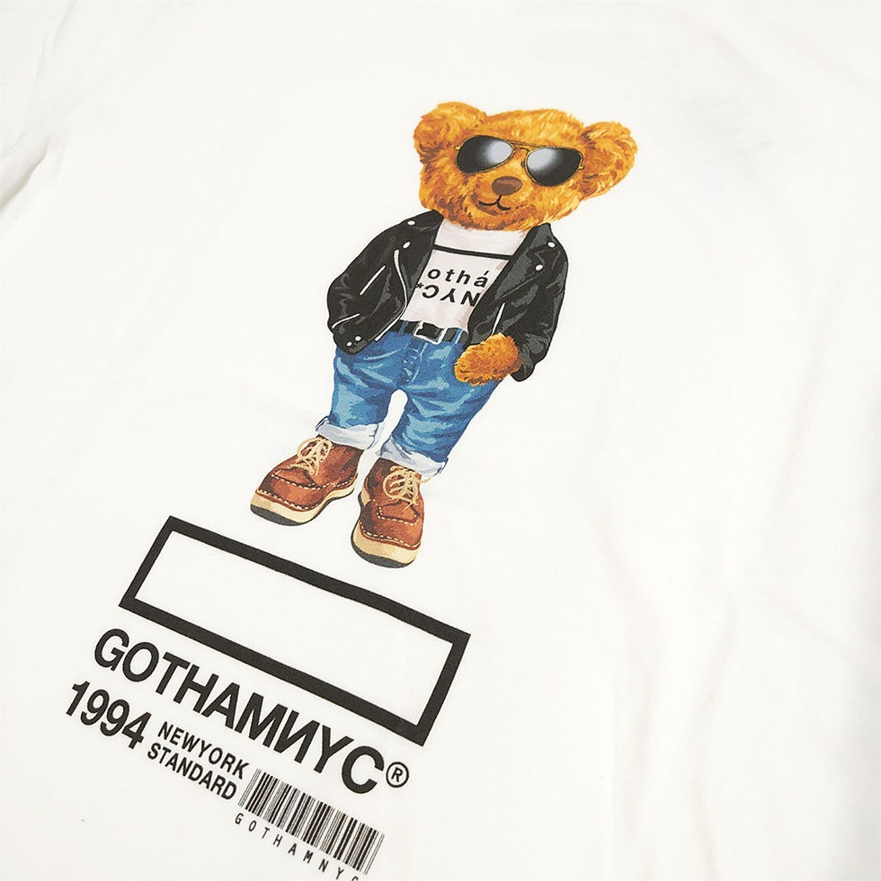 Thumbnail: GOTHAM NYC bear-Tee2