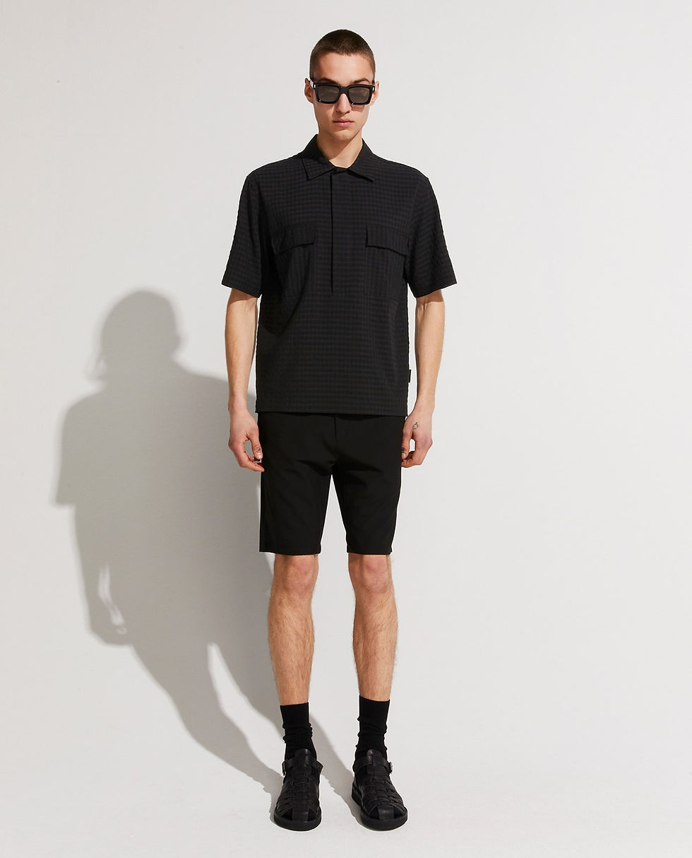 Thumbnail: ELVINE/Elwein Lorenz Seersucker Pullover Shirts