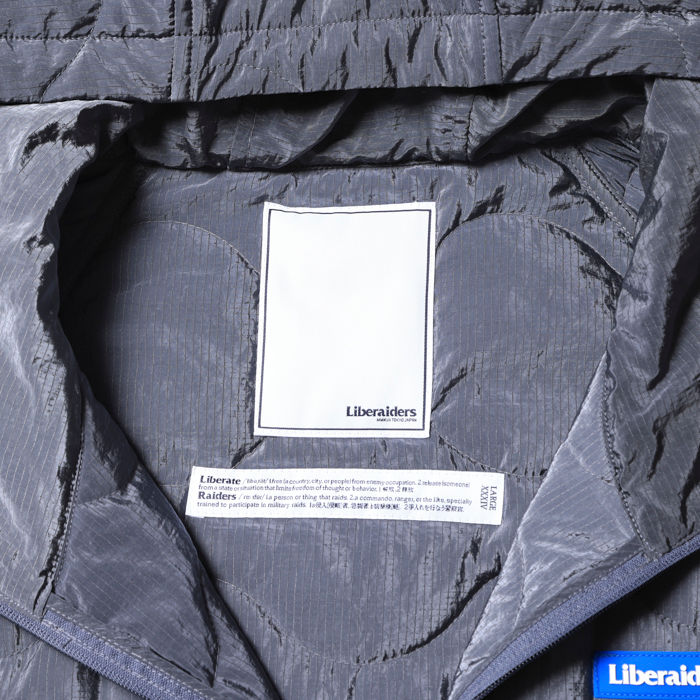 サムネイル： Liberaiders/リベレイダース quilted ripstop nylon foodie