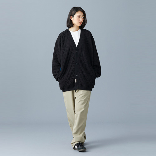Liberaiders/リベレイダース triangle quilted cardigan | ROLY POLY