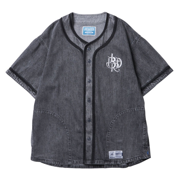 サムネイル： Liberaiders/リベレイダース　　　DENIM BASEBALL SHIRTS