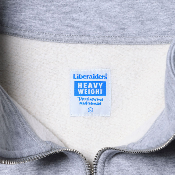 サムネイル： Liberaiders/リベレイダース HEAVY WEIGHT FLEECE HALF ZIP