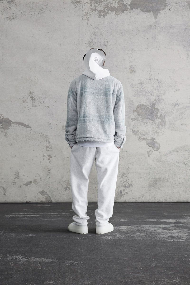 サムネイル： STAMPD/スタンプド plaid cropped sherpa buttondown