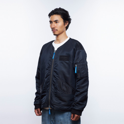 Liberaiders COLLARLESS FLIGHT JACKET | ROLY POLY