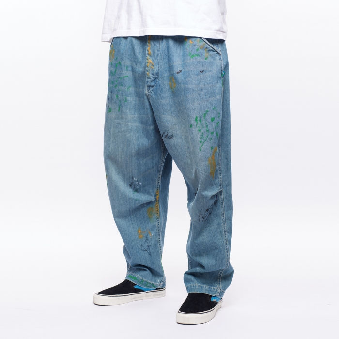 Thumbnail: Liberaiders DENIM PAINTER SARROUEL PANTS
