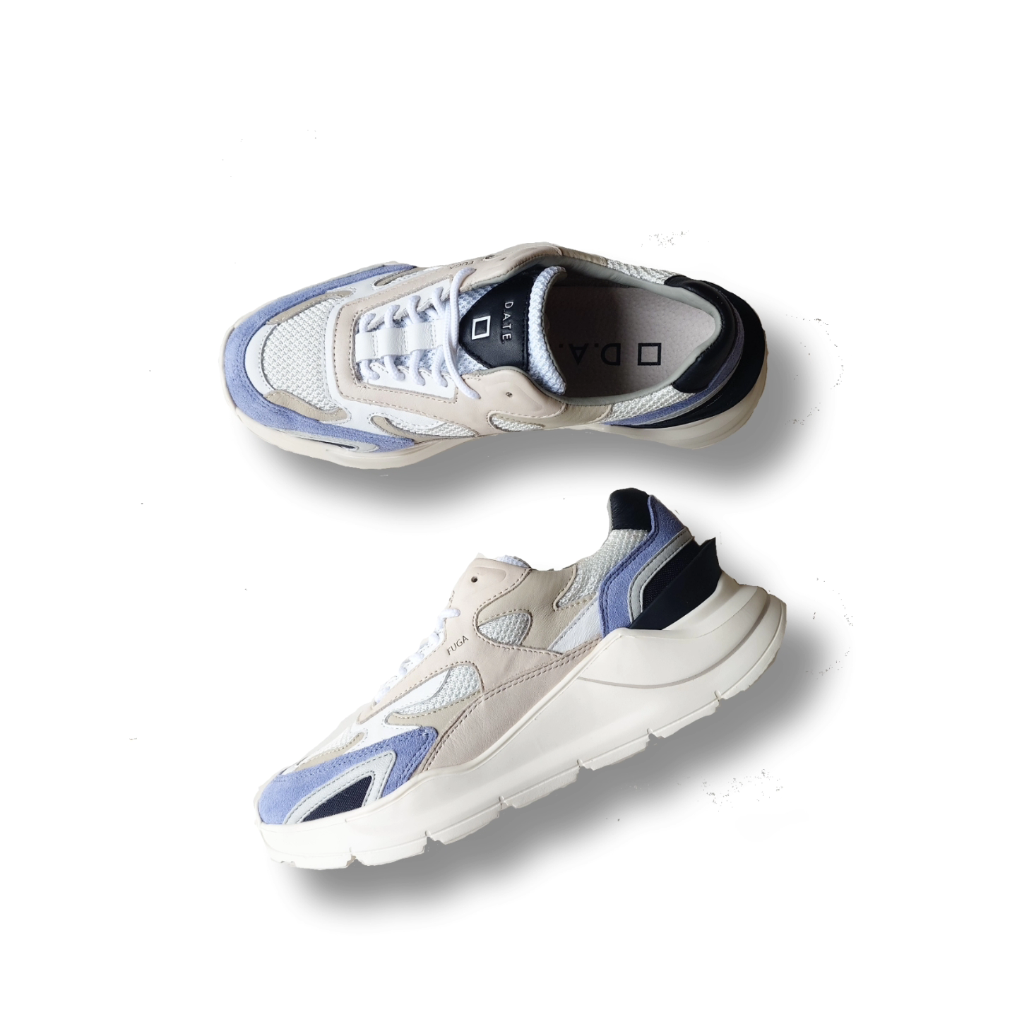 D.A.T.E. sneakers/デイトスニーカーズ　　FUGA JAQUARD IVORY