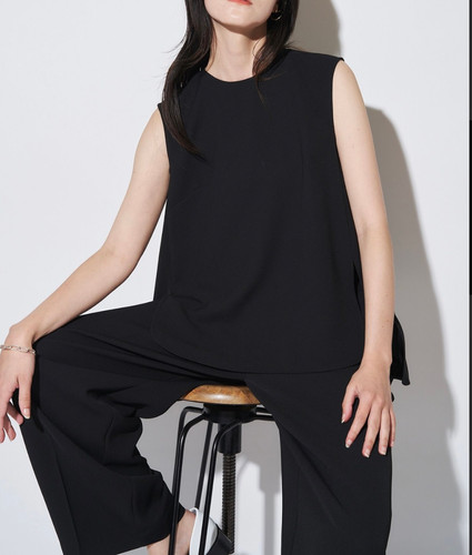 ELENDEEK/ georgette relax pants | ROLY POLY 