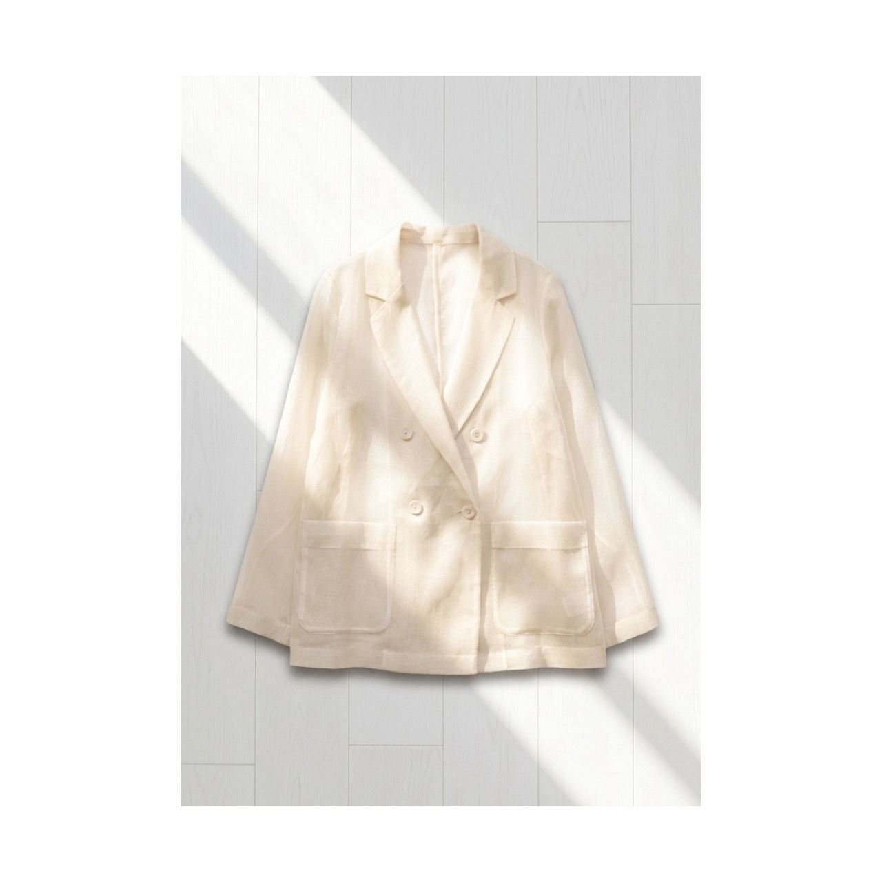 ELENDEEK/ sheer jacket