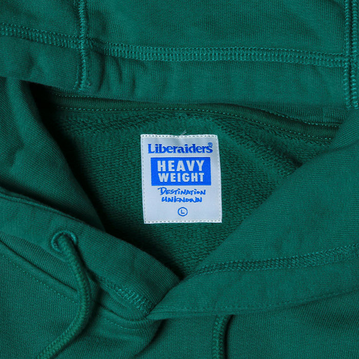 サムネイル： Liberaiders/リベレイダース HEAVY WEIGHT COLLEGE PRINT HOODIE 76304
