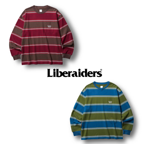 Liberaiders/リベレイダース stripe l/s tee | ROLY POLY