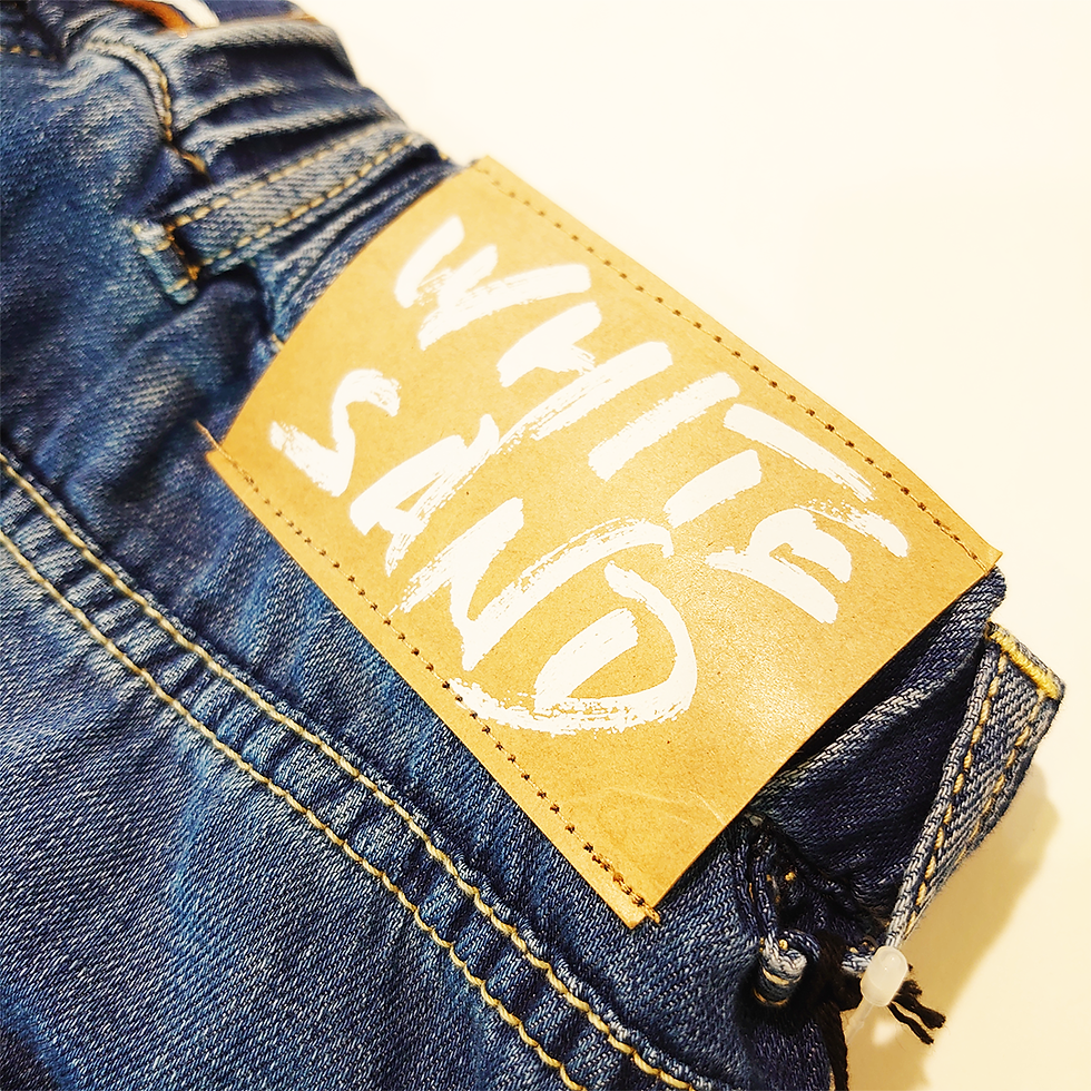 Thumbnail: WHITESAND linen cotton denim