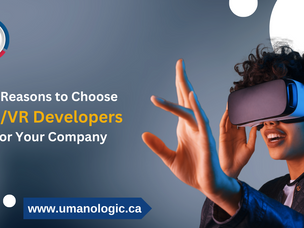 5 Reasons to Choose AR/VR Developers for Your Company