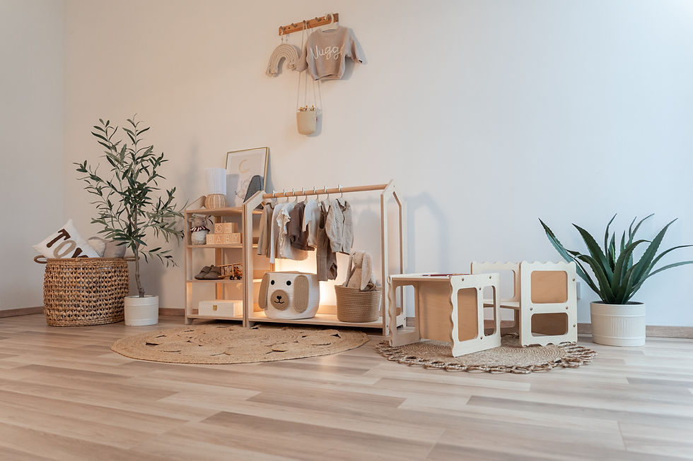 CLIFF Montessori-Kindermöbel im modernen Zuhause