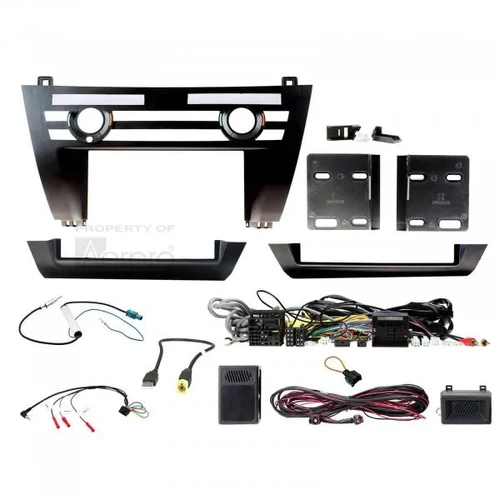 FP8571K Double din black install kit to suit BMW x5 nbt non amplified