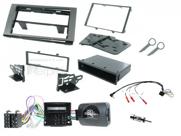 Aerpro FP9245MK Install kit to suit Ford fiesta wq, focus ls, lt metallic grey