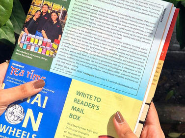 A Milestone Steeped in Gratitude: Nectar Featured in Tea Time Magazine