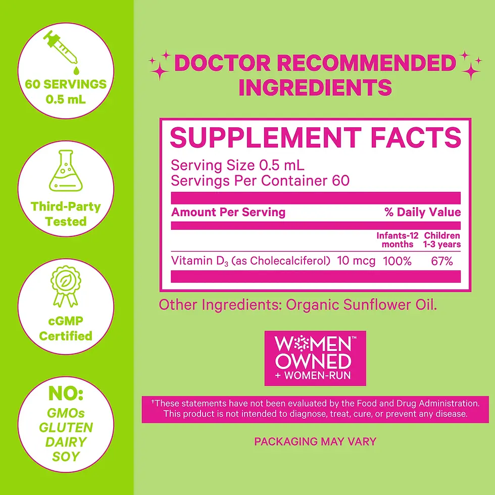 Thumbnail: Pink Stork - Baby Vitamin D Drops