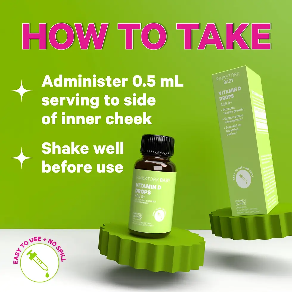 Thumbnail: Pink Stork - Baby Vitamin D Drops