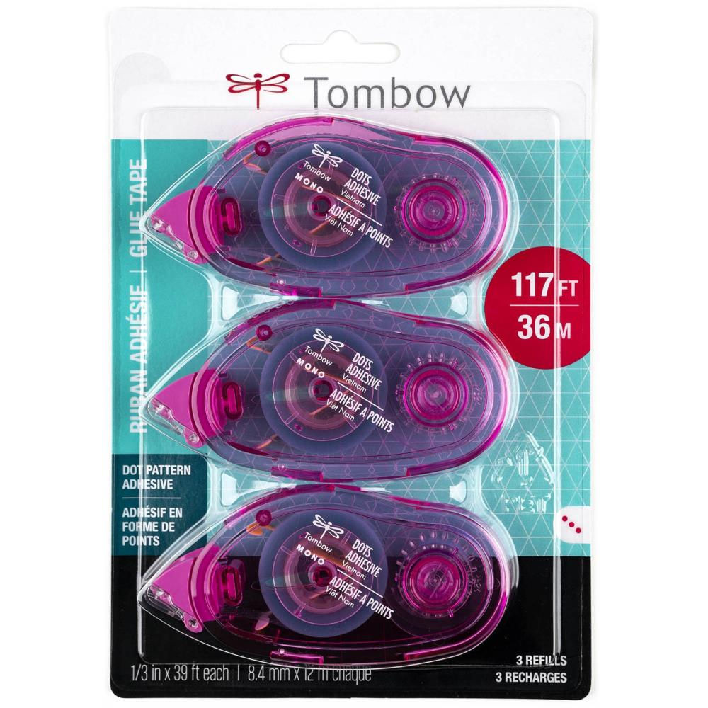 Mono Adhesive Dots Refill Permanent Value Pack 3/Pkg