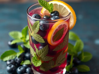 Blueberry Mint Punch 
