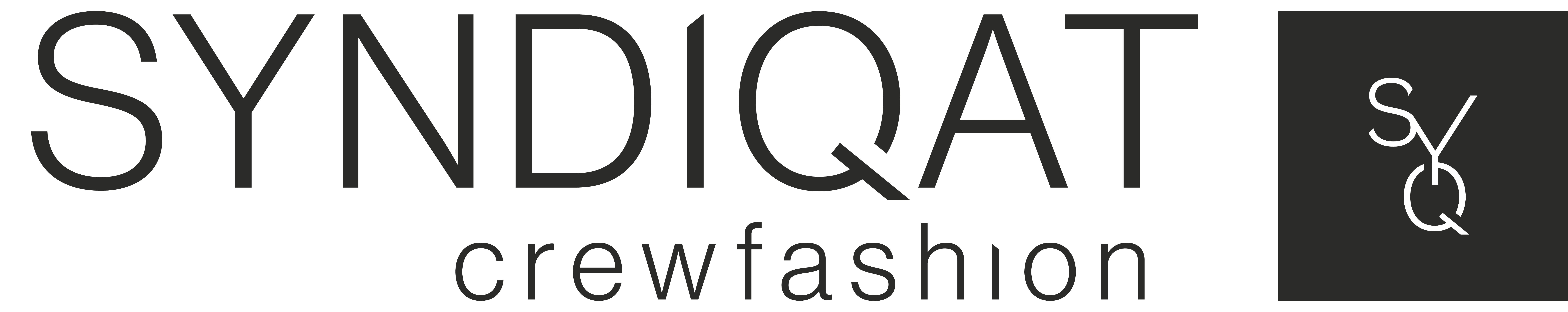 SYNDIQAT crewfashion Logo – moderne Workwear und individuelle Teamkleidung für Unternehmen