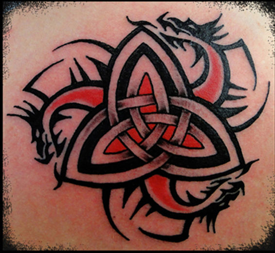 celtic-viking-norse-scandinavian-berserker warriors shield pride dragons tattoo Design Idea Tattoos by Captain Bret and Celtic Tattoo. Newport, RI