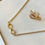 Miniatura: Conjunto Riviera Infinito Banho Ouro 18k