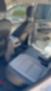 Clean car interior after professional mobile detailing