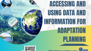 Webinar on Accessing and Using Data and Information for Adaptation Planning