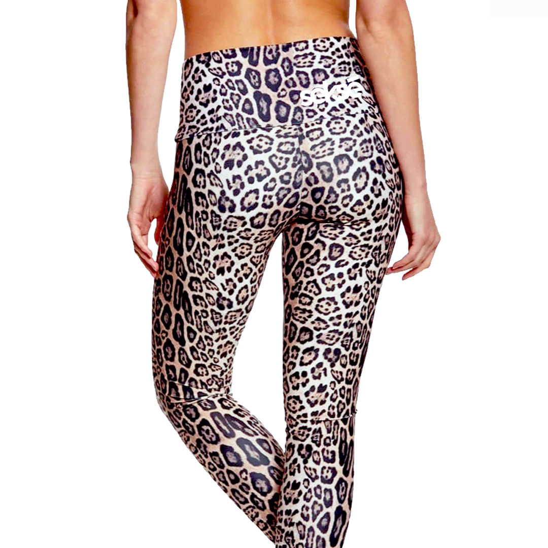 High Rise Leopard Print Legging