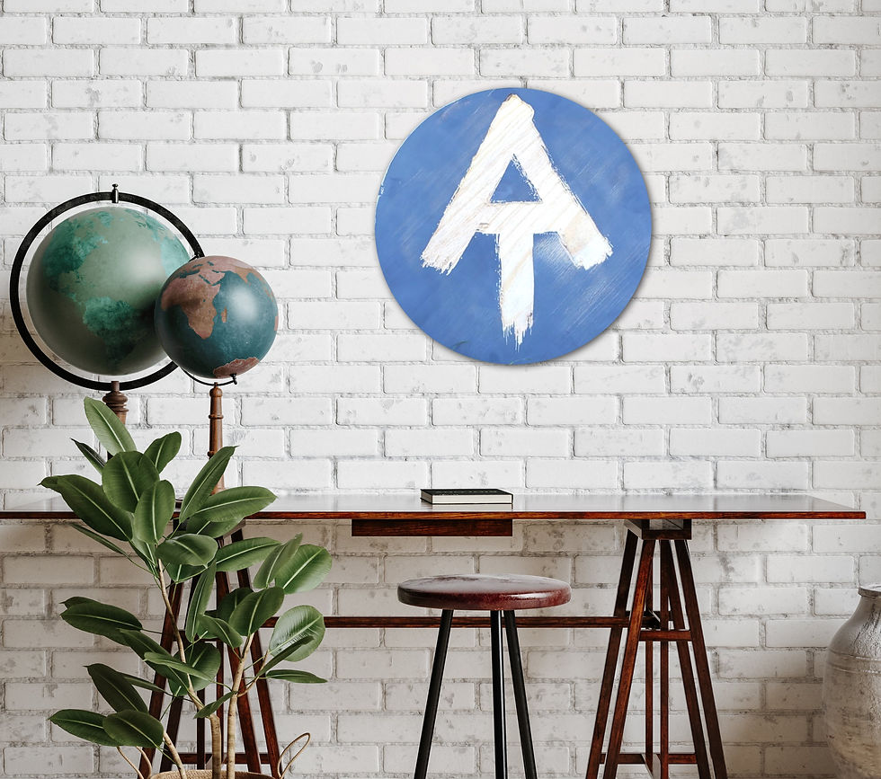 Thumbnail: Appalachian Trail blaze wood sign with iconic AT trail marker, hiking decor, backpacking wall art, and outdoor adventure gift