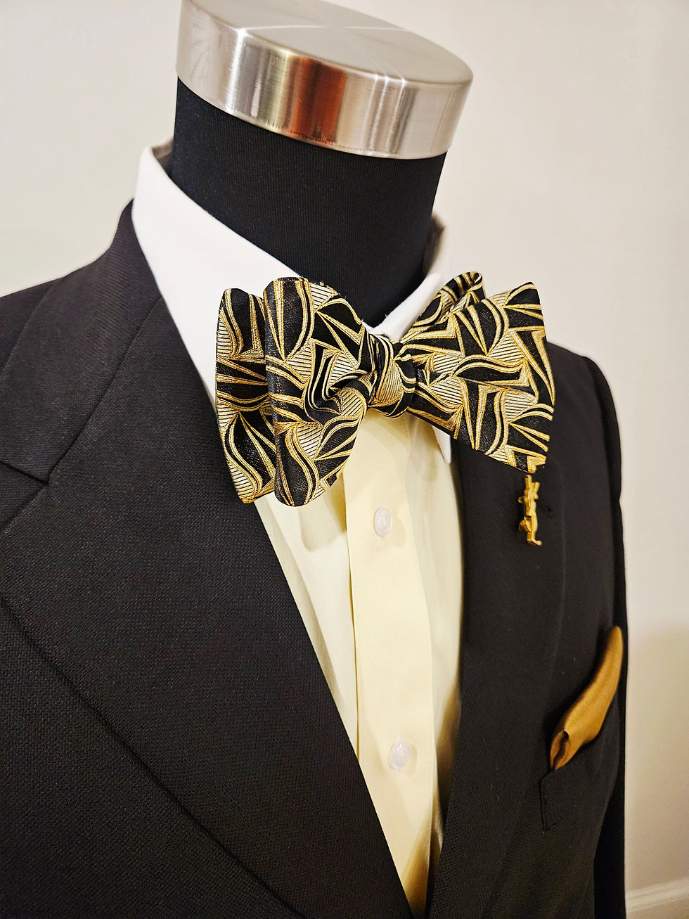 Black & Gold Abstract