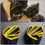 Thumbnail: Black & Gold Border Pocket Square (Only)