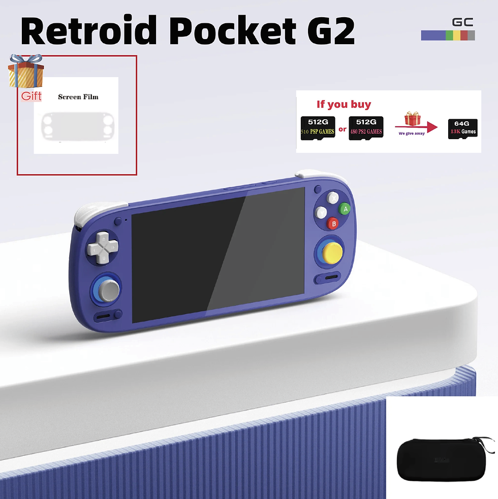 Miniatura: Retroid Pocket G2 Gen 2 RPG2 Retro Handheld Video Game Console Video Player 5.5 