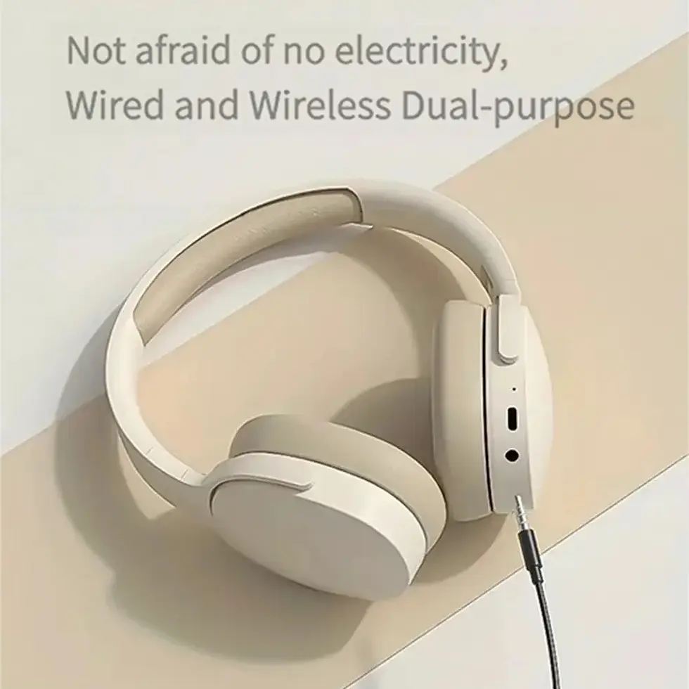 Miniatura: Bluetooth 5.3 Headsets Gaming Headphones Dual Mode Wireless Earphones Foldable N